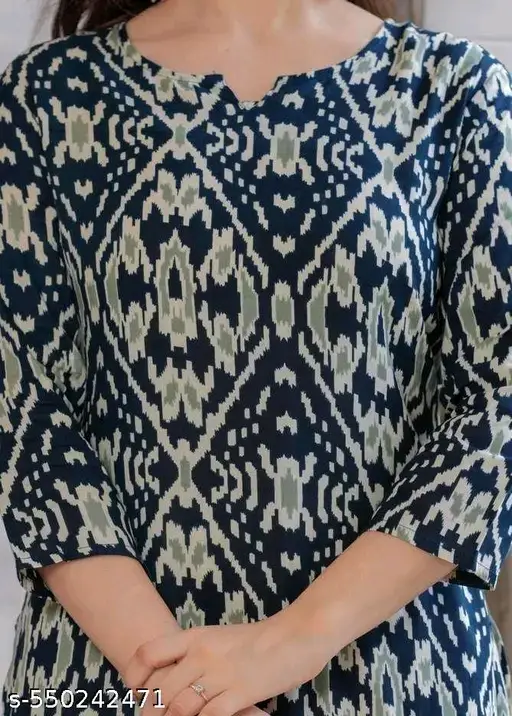 Beautiful Floral Cotton Kurti for Women 🌸 - Image 4